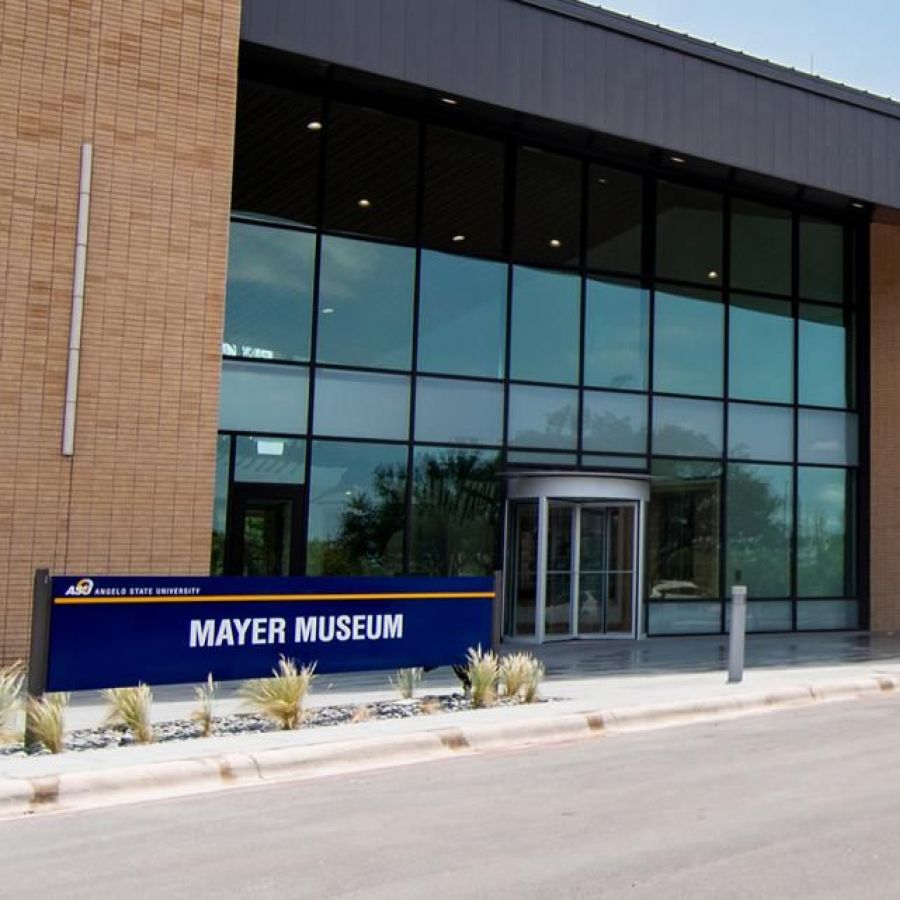 Museum in San Angelo TX exterior entrance