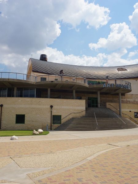 San Angelo Museum of Fine Art building exterior in Texas